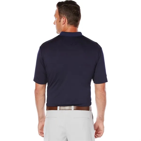 Callaway® Moisture Wicking UPF 50+ Stretch Men's Polo Shirt - Callaway® Moisture Wicking UPF 50+ Stretch Men's Polo Shirt - Image 1 of 9