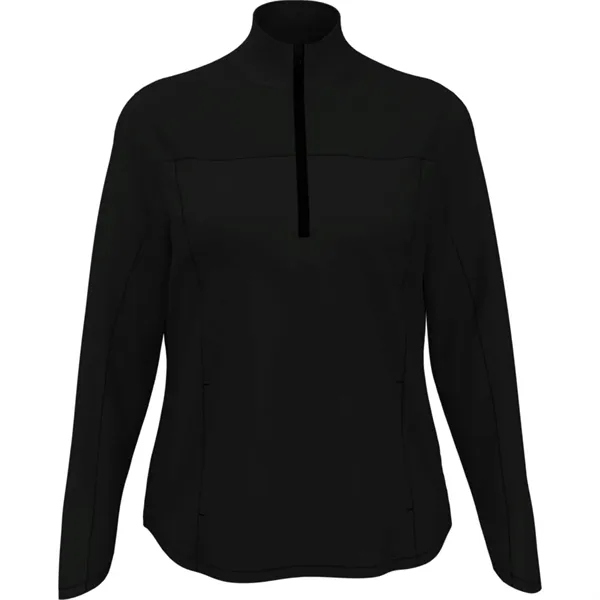 Callaway® Ottoman Womens Golf Quarter Zipper Fleece Pullover - Callaway® Ottoman Womens Golf Quarter Zipper Fleece Pullover - Image 2 of 4