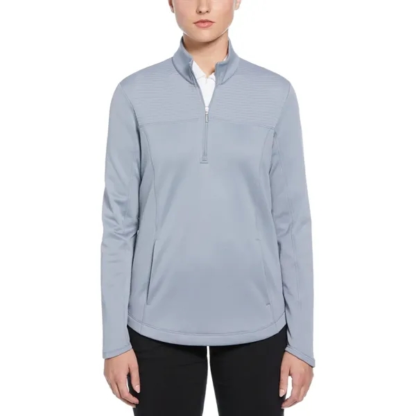 Callaway® Ottoman Womens Golf Quarter Zipper Fleece Pullover - Callaway® Ottoman Womens Golf Quarter Zipper Fleece Pullover - Image 3 of 4