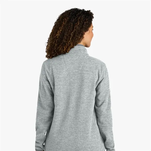 Carhartt® Women's Textured Full-Zip Fleece Jacket - Carhartt® Women's Textured Full-Zip Fleece Jacket - Image 6 of 8