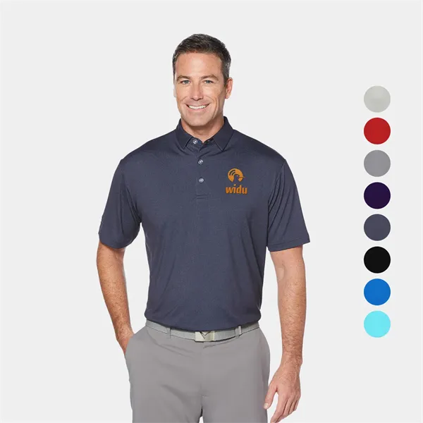 Callaway® Birdseye UPF 50+ Men's Cooling Golf Polo Shirt - Callaway® Birdseye UPF 50+ Men's Cooling Golf Polo Shirt - Image 0 of 9