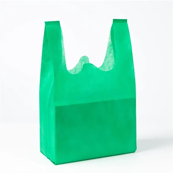 Reusable Non-Woven T-Shirt Shopping Bags (Multiple Sizes) - Reusable Non-Woven T-Shirt Shopping Bags (Multiple Sizes) - Image 5 of 12