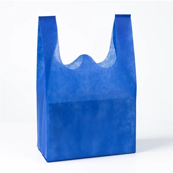 Reusable Non-Woven T-Shirt Shopping Bags (Multiple Sizes) - Reusable Non-Woven T-Shirt Shopping Bags (Multiple Sizes) - Image 10 of 12