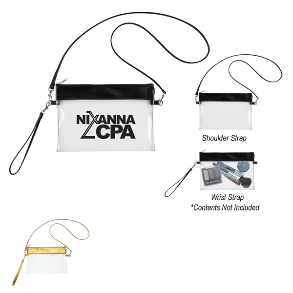 Game Day Clear Wristlet Pouch - Game Day Clear Wristlet Pouch - Image 0 of 4