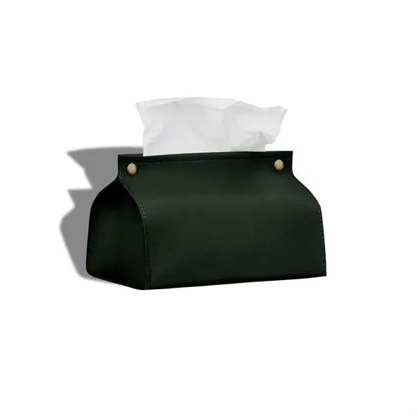 PU Paper Bag Facial Tissue Box Cover Holder - PU Paper Bag Facial Tissue Box Cover Holder - Image 6 of 6