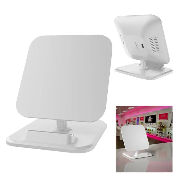 10W Square Wireless Charger & Stand - 10W Square Wireless Charger & Stand - Image 1 of 2