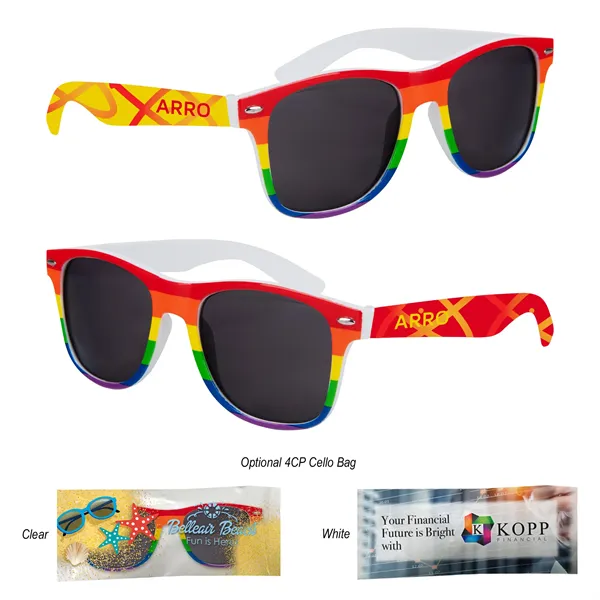 Full Color Prism Maliubu Sunglasses