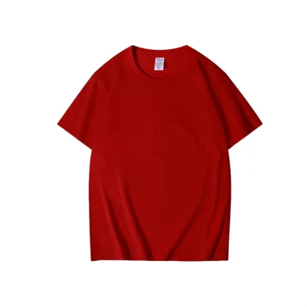 Round Neck Unisex 6.5 oz. Cotton T-Shirt - Round Neck Unisex 6.5 oz. Cotton T-Shirt - Image 2 of 9