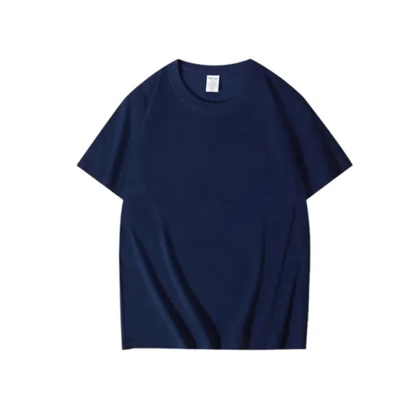 Round Neck Unisex 6.5 oz. Cotton T-Shirt - Round Neck Unisex 6.5 oz. Cotton T-Shirt - Image 3 of 9
