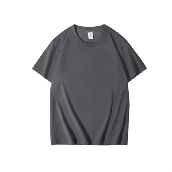 Round Neck Unisex 6.5 oz. Cotton T-Shirt - Round Neck Unisex 6.5 oz. Cotton T-Shirt - Image 4 of 9