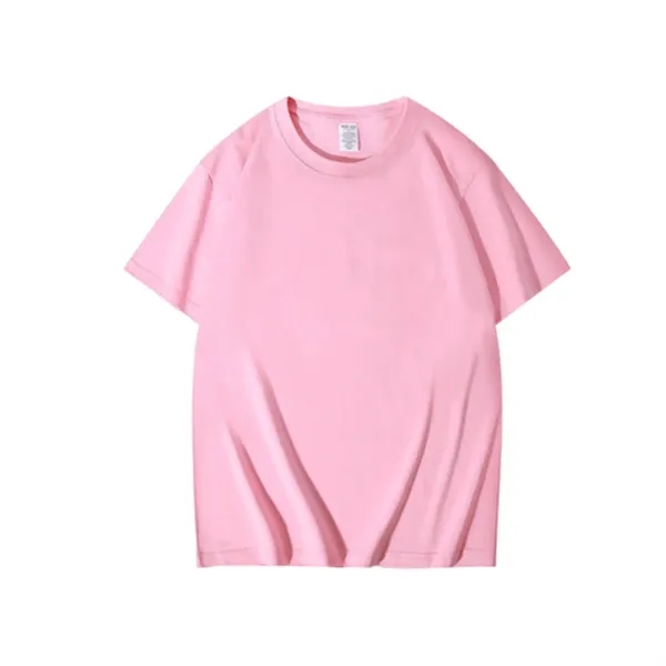 Round Neck Unisex 6.5 oz. Cotton T-Shirt - Round Neck Unisex 6.5 oz. Cotton T-Shirt - Image 7 of 9