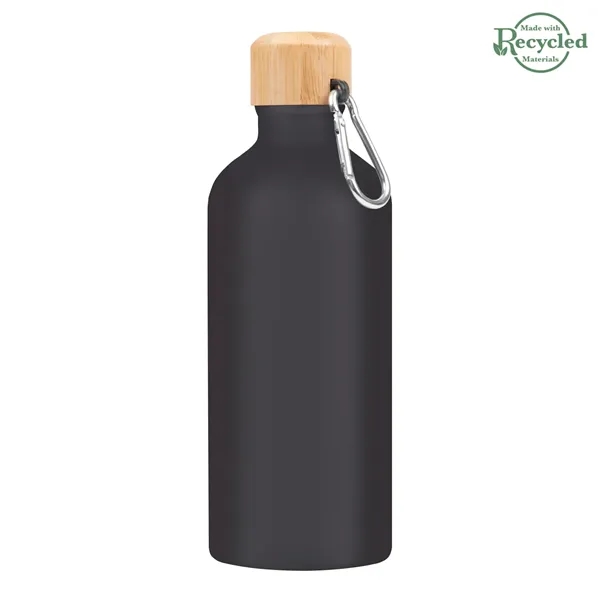 Custom 20 Oz. Aluminum Tundra Bike Bottle With Bamboo Lid