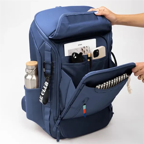 GOT BAG® PRO PACK TRAVEL- Recycled Travel Backpack - GOT BAG® PRO PACK TRAVEL- Recycled Travel Backpack - Image 5 of 9