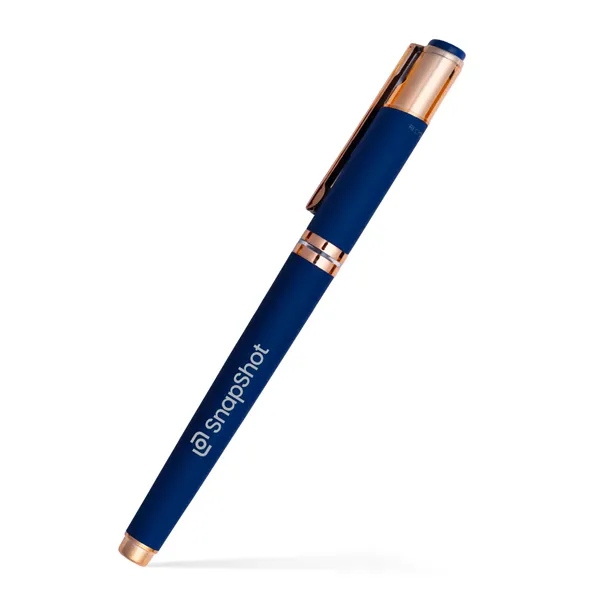 The Satin Noble Gel Pen with Rose Gold Accents - The Satin Noble Gel Pen with Rose Gold Accents - Image 3 of 3