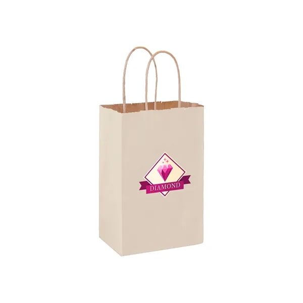 Matte Color Paper Shopper Bag - Flexo Ink - Matte Color Paper Shopper Bag - Flexo Ink - Image 13 of 19