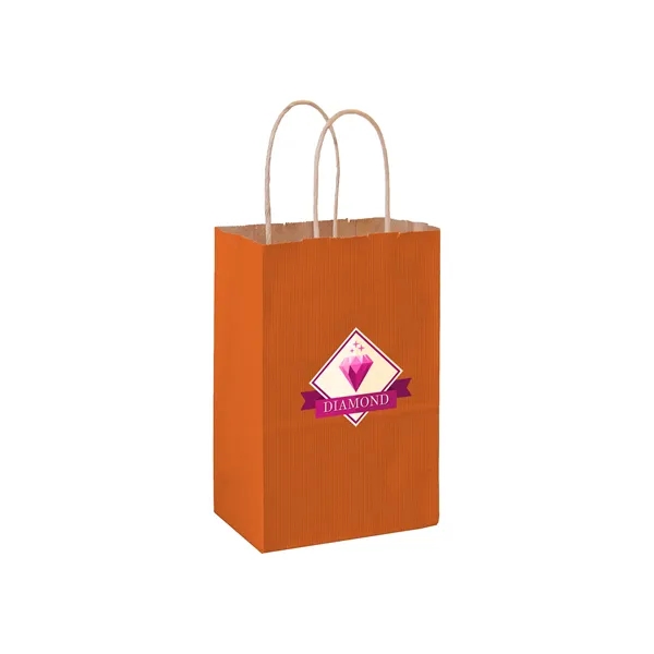 Matte Color Paper Shopper Bag - Flexo Ink - Matte Color Paper Shopper Bag - Flexo Ink - Image 14 of 19