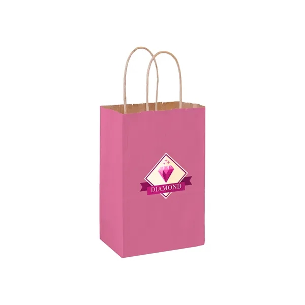 Matte Color Paper Shopper Bag - Flexo Ink - Matte Color Paper Shopper Bag - Flexo Ink - Image 16 of 19