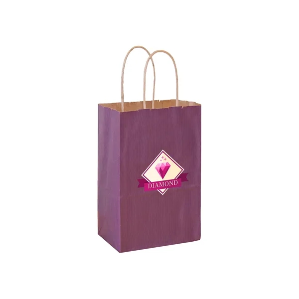 Matte Color Paper Shopper Bag - Flexo Ink - Matte Color Paper Shopper Bag - Flexo Ink - Image 15 of 19