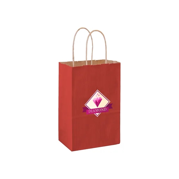 Matte Color Paper Shopper Bag - Flexo Ink - Matte Color Paper Shopper Bag - Flexo Ink - Image 17 of 19