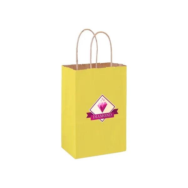 Matte Color Paper Shopper Bag - Flexo Ink - Matte Color Paper Shopper Bag - Flexo Ink - Image 19 of 19