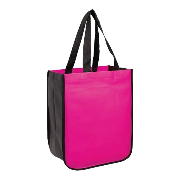 Matte Laminated Designer Tote Bags Curved Corners - Screen - Matte Laminated Designer Tote Bags Curved Corners - Screen - Image 10 of 11