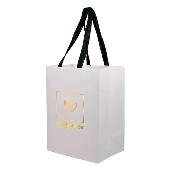 Sugarcane Paper Sustainable Bag - Foil Stamp - Sugarcane Paper Sustainable Bag - Foil Stamp - Image 6 of 13