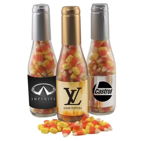Champagne Bottle w/ Candy Corn - Champagne Bottle w/ Candy Corn - Image 0 of 0