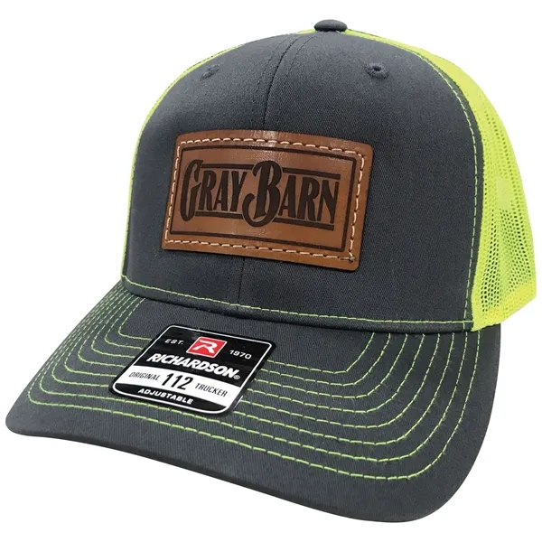 Richardson 111 Trucker Hat Cap w/ USA Made Patch - Richardson 111 Trucker Hat Cap w/ USA Made Patch - Image 1 of 36