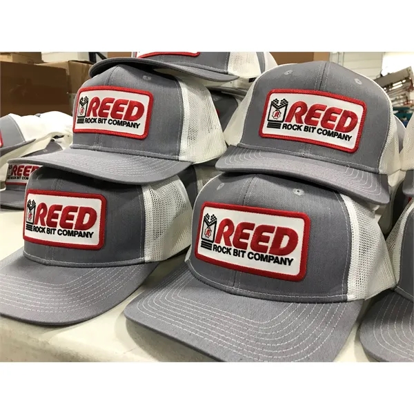 Richardson 111 Trucker Hat Cap w/ USA Made Patch - Richardson 111 Trucker Hat Cap w/ USA Made Patch - Image 6 of 36