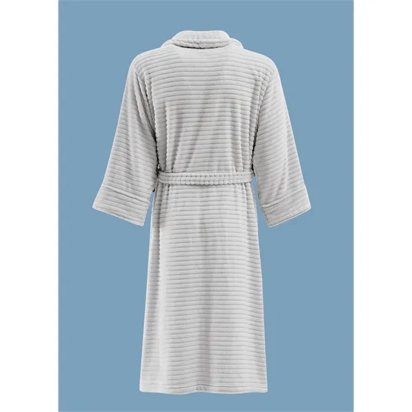 Berkshire Repose ™  Ribbed VelvetLoft® Robe - Grey - Berkshire Repose ™  Ribbed VelvetLoft® Robe - Grey - Image 1 of 2