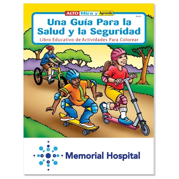 Coloring Book: A Guide to Health and Safety (Spanish) - Coloring Book: A Guide to Health and Safety (Spanish) - Image 1 of 5