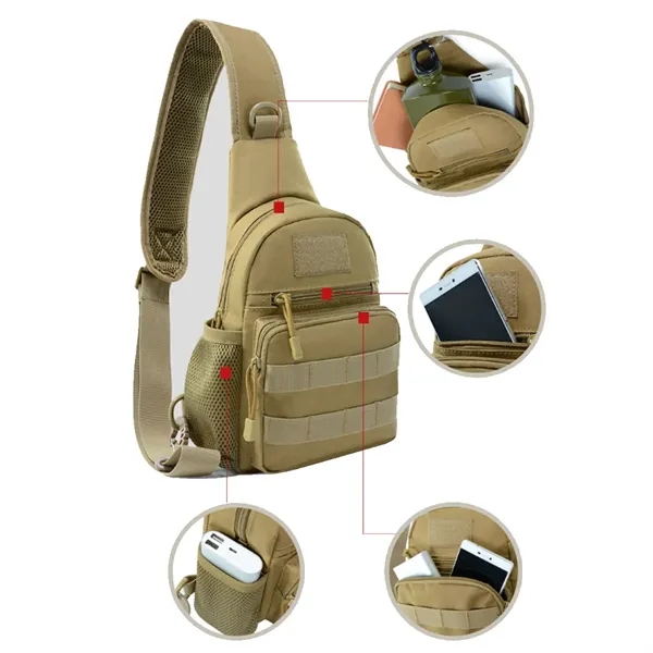 Camouflage Tactical Shoulder Bag - Camouflage Tactical Shoulder Bag - Image 2 of 4