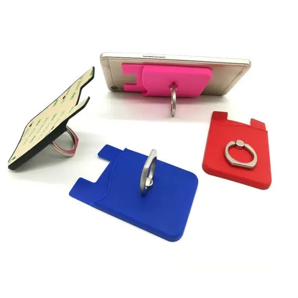 Phone Card Holder with Phone Ring - Phone Card Holder with Phone Ring - Image 1 of 3