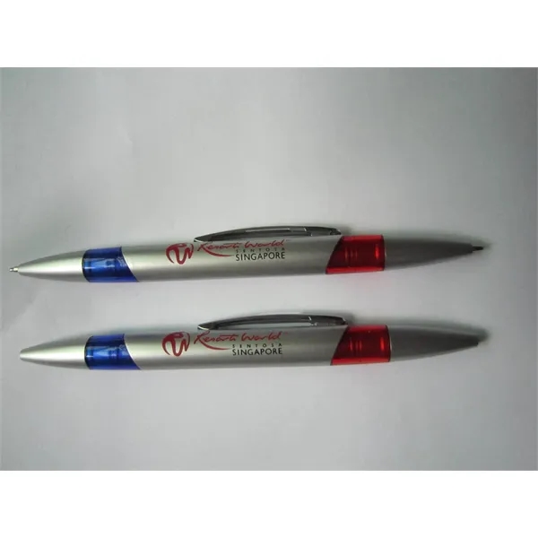 Custom Logo Double Sided Ballpoint Pen - Custom Logo Double Sided Ballpoint Pen - Image 2 of 2