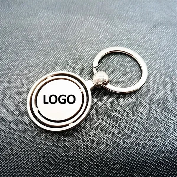 Customized Metal Spinning Keychain - Customized Metal Spinning Keychain - Image 0 of 3
