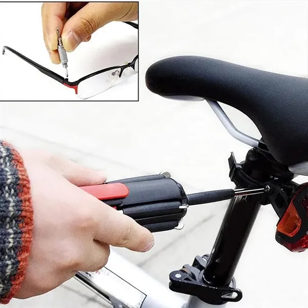 Multi Screwdriver Hand Tool With Worklight And Flashlight - Multi Screwdriver Hand Tool With Worklight And Flashlight - Image 5 of 6