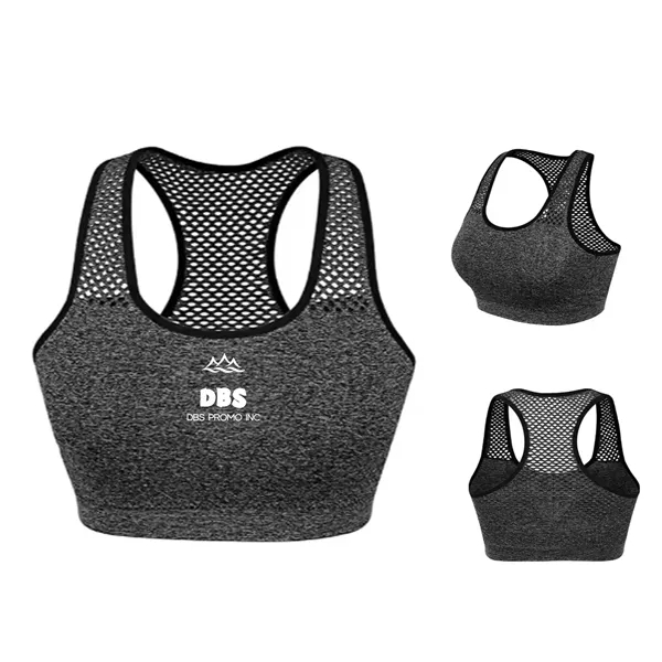 Quick-Dry Compression Workout Bra - Quick-Dry Compression Workout Bra - Image 0 of 0