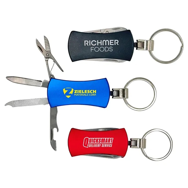 Best Buddy Tools® 5-in-1 Multi-Tool Pocket Key Ring
