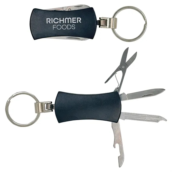Custom Best Buddy Tools® 5-in-1 Multi-Tool Pocket Key Ring