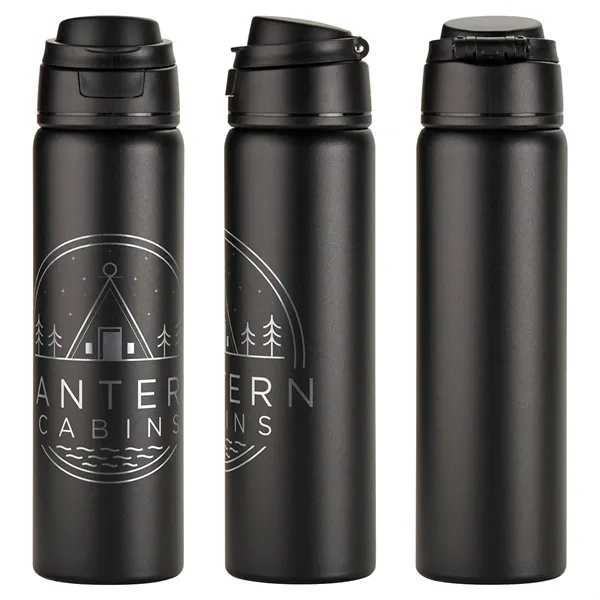 Custom Cabrio 24 oz Recycled Stainless Steel Vacuum Insulated Bottl
