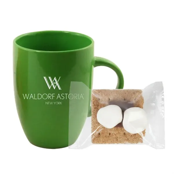 10 oz. Ceramic Mug with Mini S'mores Kit - 10 oz. Ceramic Mug with Mini S'mores Kit - Image 0 of 0