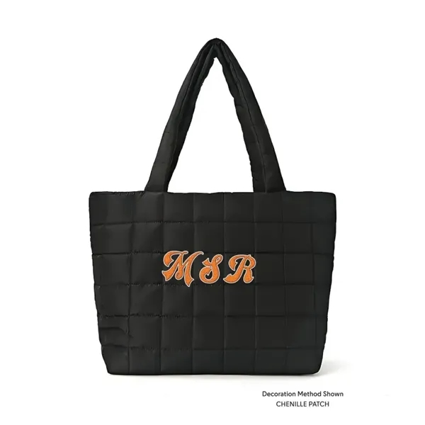 Custom Puffy Tote - Custom Puffy Tote - Image 1 of 4