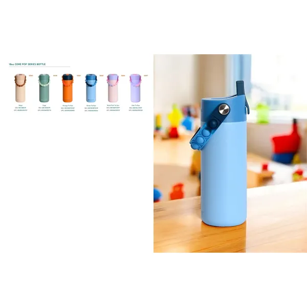 Elemental® 18oz Core Pop Series Bottle-Vacuum Insulated - Elemental® 18oz Core Pop Series Bottle-Vacuum Insulated - Image 1 of 8