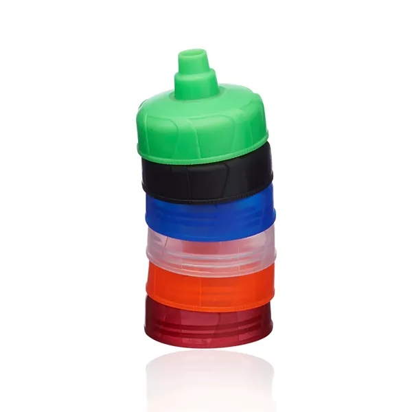 32 oz. HDPE Plastic Water Bottle with Quick Shot Lid - 32 oz. HDPE Plastic Water Bottle with Quick Shot Lid - Image 14 of 16