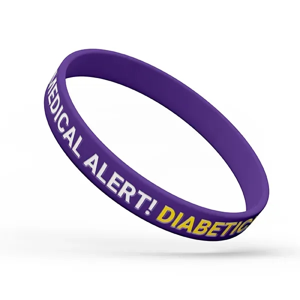 Color Filled Silicone Wristbands - Color Filled Silicone Wristbands - Image 0 of 11