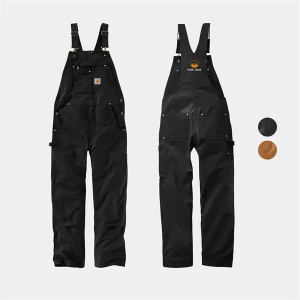 Carhartt® Duck Unlined Bib Overalls - Carhartt® Duck Unlined Bib Overalls - Image 0 of 6
