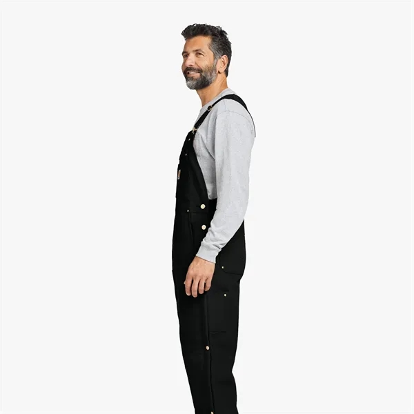 Carhartt® Firm Duck Insulated Bib Overalls - Carhartt® Firm Duck Insulated Bib Overalls - Image 5 of 7