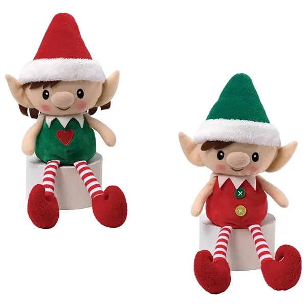 Elves Plush Toys w/ Logo on Hat - Elves Plush Toys w/ Logo on Hat - Image 2 of 5
