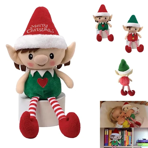 Elves Plush Toys w/ Logo on Hat - Elves Plush Toys w/ Logo on Hat - Image 1 of 5