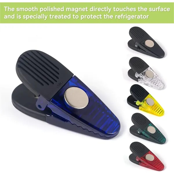 Plastic Refrigerator Magnet Clips - Plastic Refrigerator Magnet Clips - Image 2 of 7